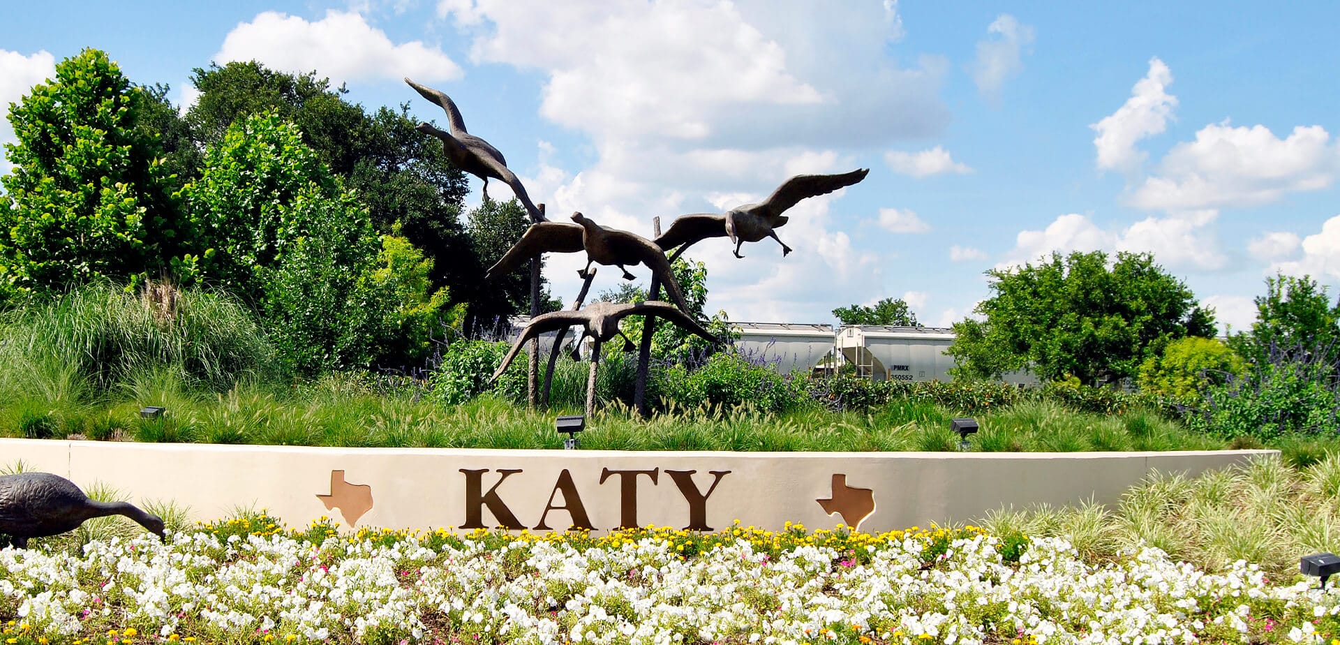 Entrance into Katy Texas