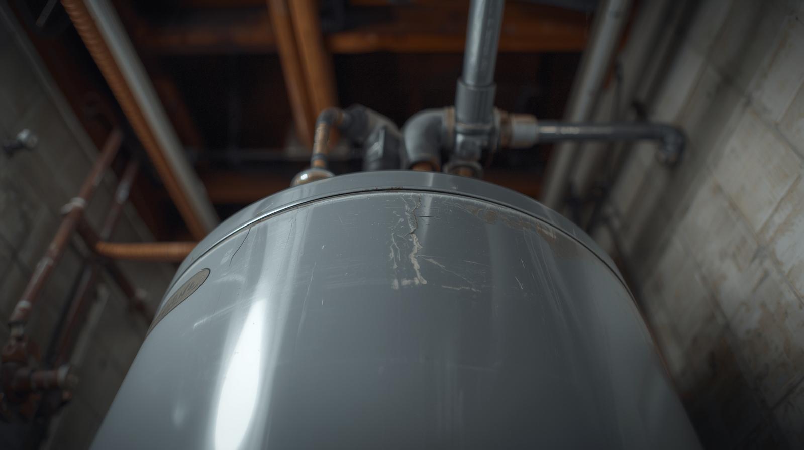 water heater in basement